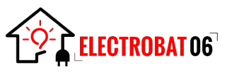Electrobat 06 Electricien Nice Logo